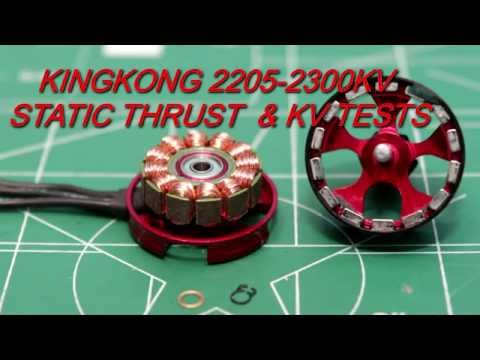 KingKong 2205-2300KV from Banggood.com - Static Thrust  and Motor KV Tests - UCV57o-UZ3ny_pn5uZTOO5oQ