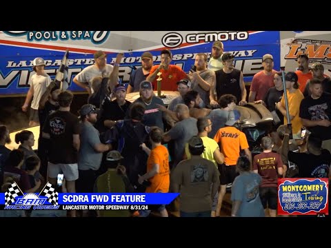 SCDRA FWD Feature - Lancaster Motor Speedway 8/31/24 - dirt track racing video image