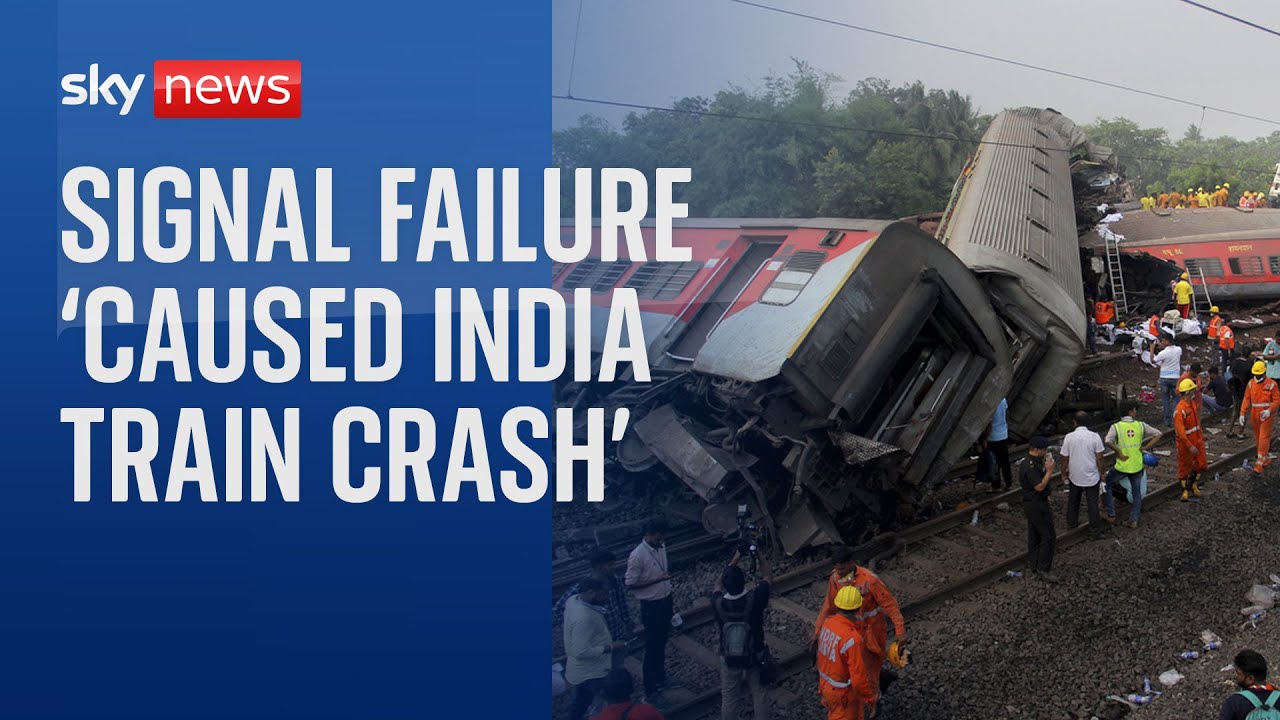 India train crash likely caused by signal failure, says official
