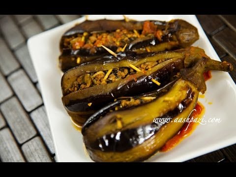 Stuffed Eggplant (Eggplant Recipe) - UCZXjjS1THo5eei9P_Y2iyKA