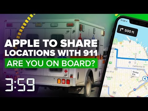 Apple will share your locations with 911 responders  (The 3:59, Ep. 415) - UCOmcA3f_RrH6b9NmcNa4tdg