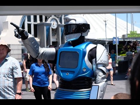 New interactive robot iCan in Tomorrowland at Walt Disney World, Magic Kingdom - UCYdNtGaJkrtn04tmsmRrWlw