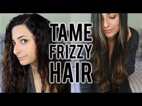 HOW TO TAME FRIZZY HAIR: Haircare Routine to Straighten Curly Hair | Ysis Lorenna - UCwWaiSALasQd9LxYu0zYmCA