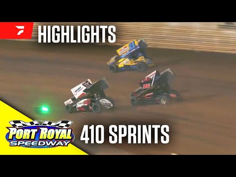 410 Sprints at Port Royal Speedway 7/19/25 | Highlights - dirt track racing video image