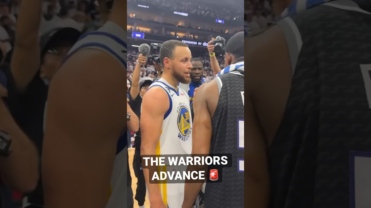 Warriors FINISH The Series In Sacramento & Advance To The Western Conference Semifinals! 🚨| #Shorts