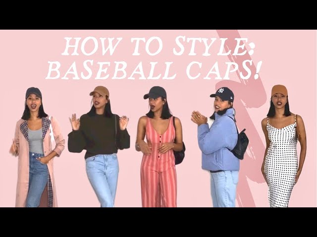 How to Wear a Black Womens Baseball Cap