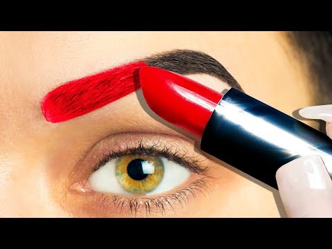 24 CRAZY MAKEUP HACKS FOR ANY OCCASION - UC295-Dw_tDNtZXFeAPAW6Aw