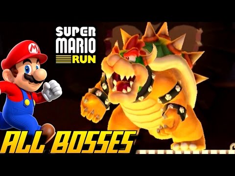 Super Mario Run - ALL Bosses - UC-2wnBgTMRwgwkAkHq4V2rg