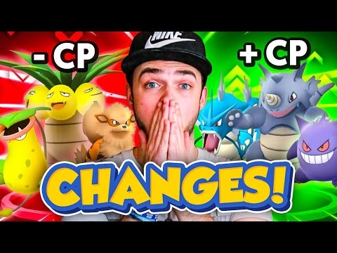 Pokemon GO - ALL *CP* CHANGES! (MUST WATCH) - UCyeVfsThIHM_mEZq7YXIQSQ