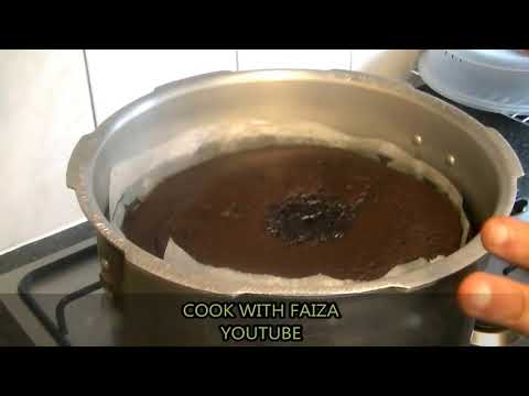 CHOCOLATE CAKE  (PRESSURE COOKER)  *COOK WITH FAIZA* - UCR9WXUxcp0bR9OWi5ersIHw