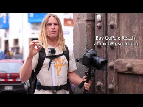 Pole Behind Backpack Straps Like A Chest Mount Harness - GoPro Tip #232 - UCTs-d2DgyuJVRICivxe2Ktg