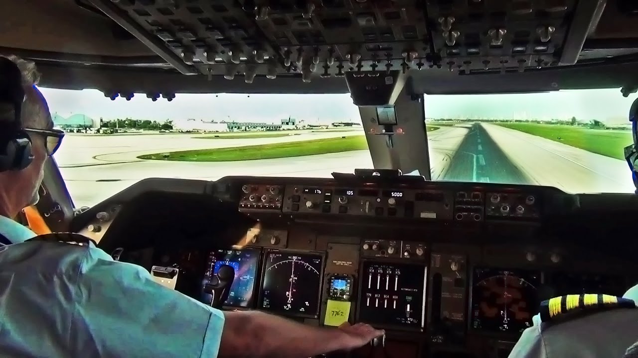 747 cockpit videos