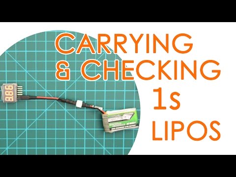 QUICK GUIDE: Carrying and Checking 1s lipo batteries (ft. AOK 1-6S High Precision Voltage Checker) - UCBptTBYPtHsl-qDmVPS3lcQ