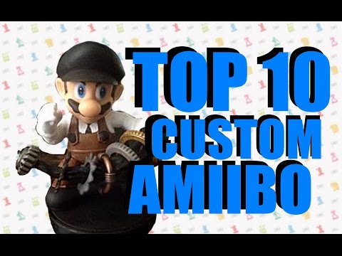 Top 10 Custom Amiibo - UCCkSXVduVCMPsqXYEDHYW8Q