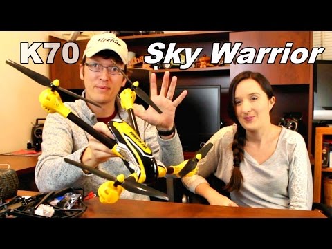 Kai Deng K70 Sky Warrior Drone Unboxing - GoPro Capable - TheRcSaylors - UCYWhRC3xtD_acDIZdr53huA