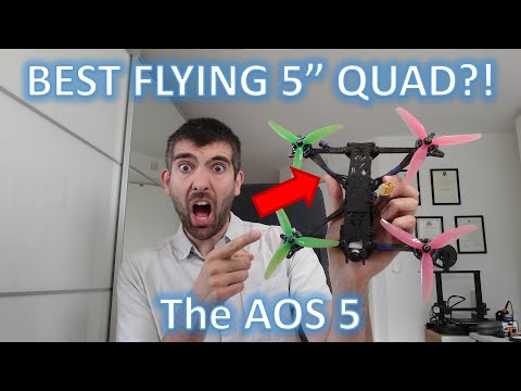 The AOS5 FPV frame. A new take on the 5 inch freestyle drone. - UC45_6KVAAZG_iOgzksGswMw