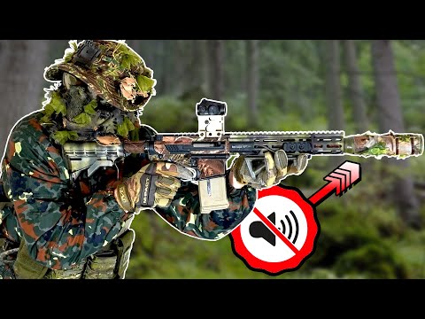 Troll Your Enemies With This Silent Airsoft Stealth Rifle