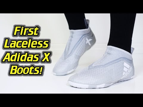 Laceless Adidas X Tango 17+ PURESPEED Indoor (Dust Storm Pack) - One Take Review + On Feet - UCUU3lMXc6iDrQw4eZen8COQ