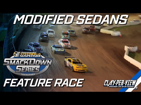 Modified Sedans | TSS Smackdown Series - Toowoomba - 19th Oct 2024 | Clay-Per-View - dirt track racing video image