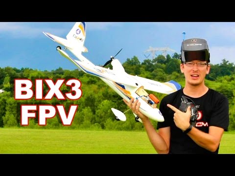 Bix3 FPV First RC Plane FPV Flight - TheRcSaylors - UCYWhRC3xtD_acDIZdr53huA