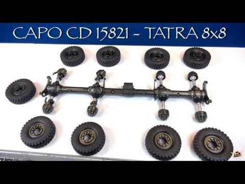 RC ADVENTURES - CAPO CD15821 8x8 All METAL Extreme Off Road Military Truck - BV2 - TRANSFER CASE - UCxcjVHL-2o3D6Q9esu05a1Q