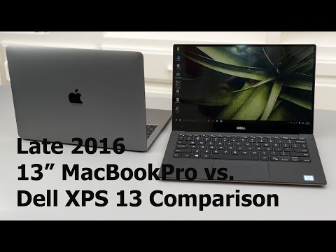 Late 2016 13" MacBook Pro and Dell XPS 13 Comparison Smackdown - UCW6J17hZ_Vgr6cQgd_kHt5A