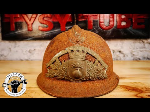1920 Firefighter Helmet Restoration - UCIGEtjevANE0Nqain3EqNSg