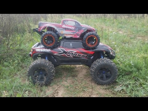 Тест-драйв монстра REMO HOBBY Dinosaurs Master 5 4WD 1/8 - UCvsV75oPdrYFH7fj-6Mk2wg