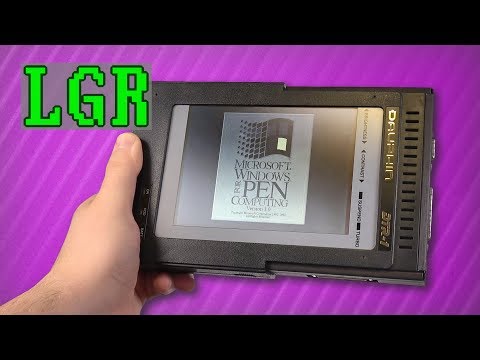 LGR - Dauphin DTR-1: a 1993 Windows Tablet PC! - UCLx053rWZxCiYWsBETgdKrQ