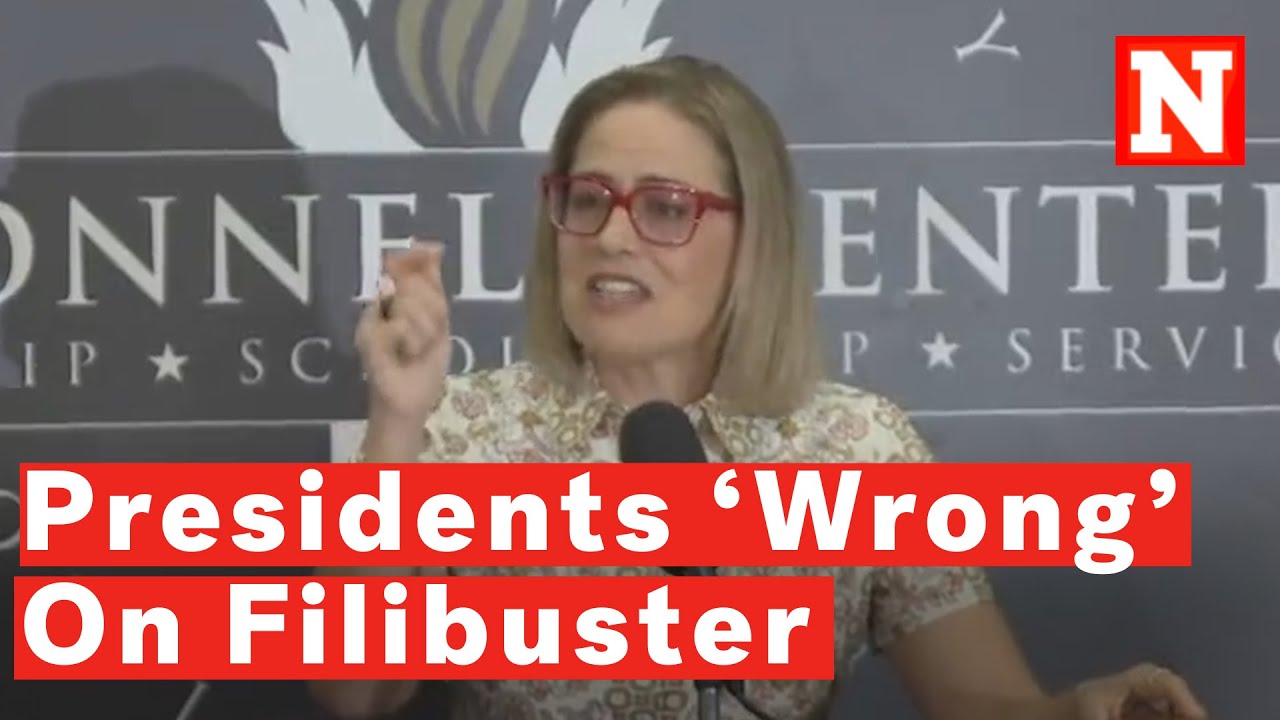 Kyrsten Sinema: Trump And Biden ‘Both Wrong’ When It Comes To Filibuster