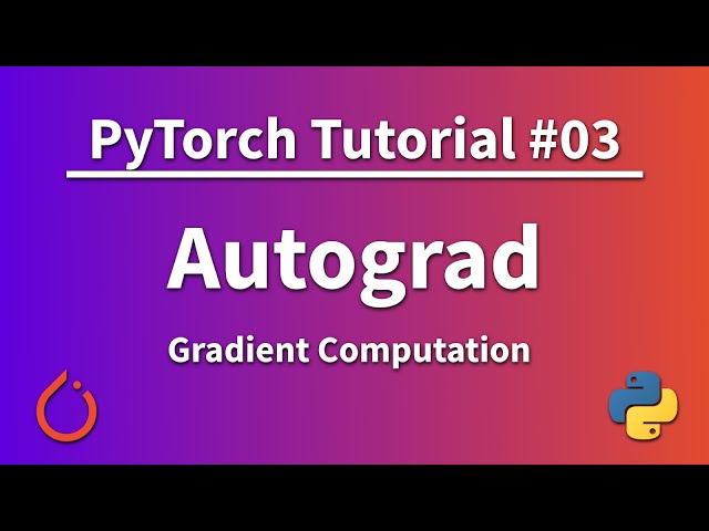How to Calculate Gradients in Pytorch