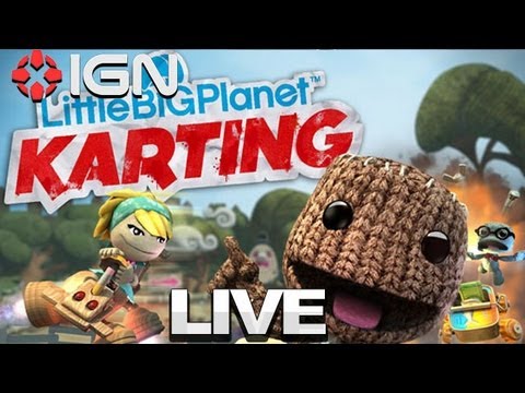 Little Big Planet Karting E3 2012 Gameplay Demo - IGN Live - UCKy1dAqELo0zrOtPkf0eTMw