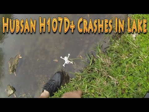 CRASH: Hubsan X4 H107D+ Drone Crashes in Pond!!! (03.22.2016) - UC18kdQSMwpr81ZYR-QRNiDg