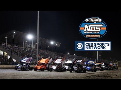 OUTLAWS ON CBS: Thunderbowl Raceway | March 12, 2022 - dirt track racing video image