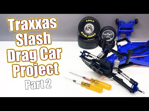 The Go FAST Build Begins! - Traxxas Slash RC Drag Car Project - Part 2 Front Assembly | RC Driver - UCzBwlxTswRy7rC-utpXOQVA