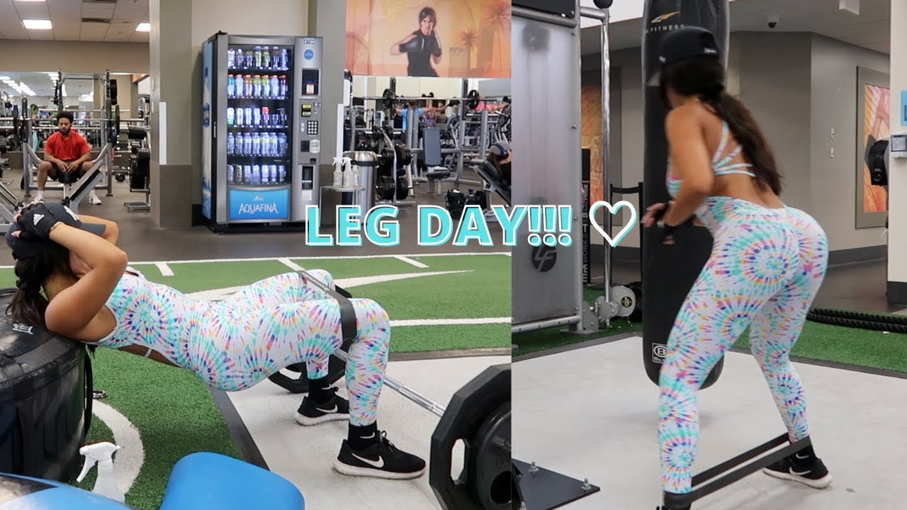 MY CURRENT LEG/GLUTE DAY WORKOUT | burn fat build muscle | TIANA MUSARRA