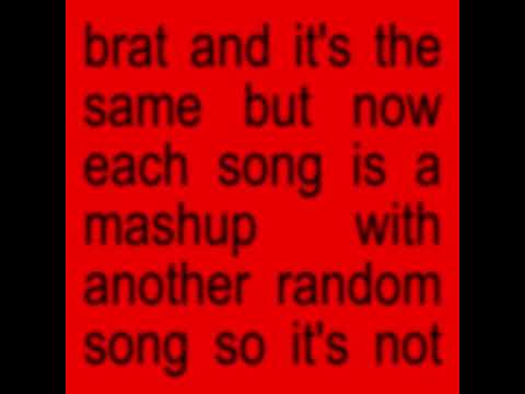 charli xcx x sky ferreira - i think about it all time x everything is embarrassing (mashup)