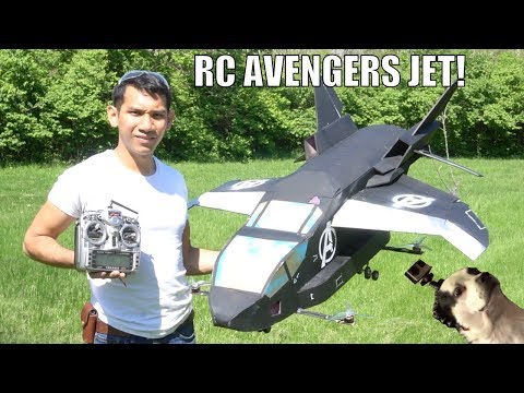 Real FLYING avengers Quinjet RC airplane - UC7yF9tV4xWEMZkel7q8La_w