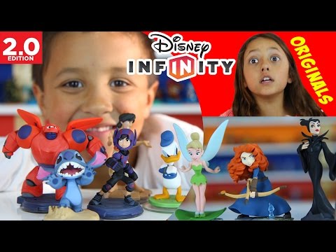 Disney Infinity 2.0 ORIGINALS Surprise Unboxing w/ Lex, Mike, Chase: Baymax, Hiro, Maleficent + More - UCC-RHF_77zQdKcA75hr5oTQ