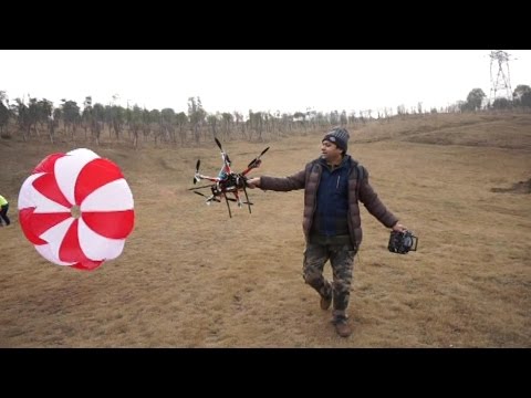 Drone Parachute SkyCat Pro Emergency Parachute System for Drones - UCsFctXdFnbeoKpLefdEloEQ