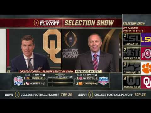 CFP Selection Committee Chair Rob Mullens chats with ESPN on Selection Day (Part 1)