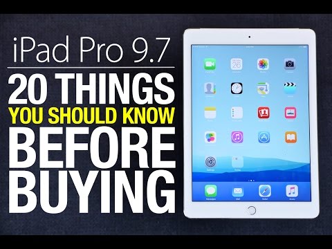 iPad Pro 9.7" - 20 Things You Should Know Before Buying! - UCj34AOIMl_k1fF7hcBkD_dw