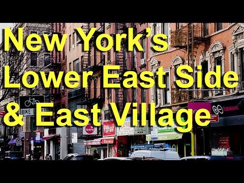 New York’s East Village, Lower East Side and NoHo - UCvW8JzztV3k3W8tohjSNRlw