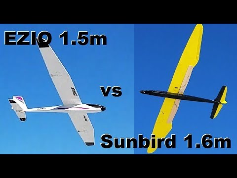 Hobbyking - EZIO 1500EP 1.5m VS Hobbyking - Sunbird 1.6m - UCVumEMd8O4mN1VwOPwVcLuA