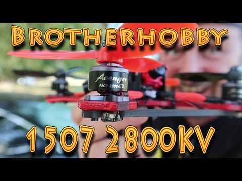 Review: Brotherhobby 1507 Avenger FPV Racing Drone Motors!!! (05.07.2018) - UC18kdQSMwpr81ZYR-QRNiDg