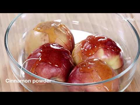 Roasted Hasselback apples | Recipes with Lékué