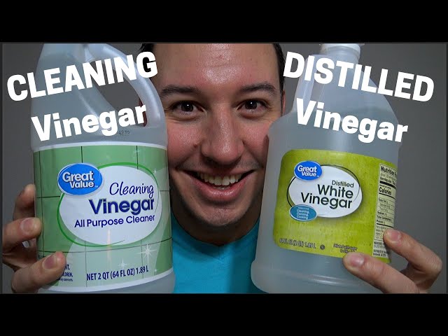 Is Distilled White Vinegar Edible?