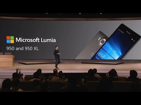 CNET News - Microsoft announces Lumia 950 and 950 XL smartphones - UCOmcA3f_RrH6b9NmcNa4tdg