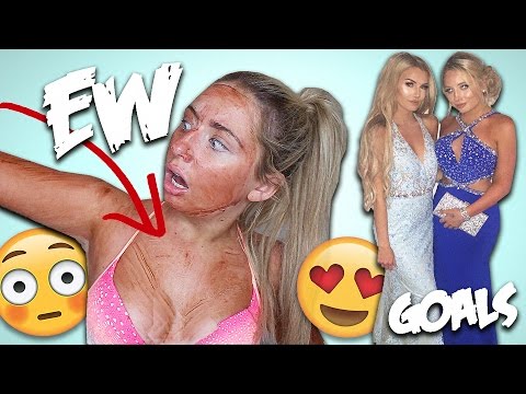 How to SURVIVE PROM!! WEIRD Prom Makeup & Dress Hacks EVERY GIRL should know!! - UCFanrVWRodCwCw43U7KBAQg