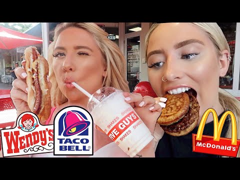 I only ate in AMERICAN FAST FOOD restaurants for 24hours.. - UCFanrVWRodCwCw43U7KBAQg